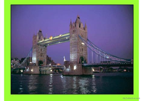 London 2 From 10 Parts English Esl Powerpoints
