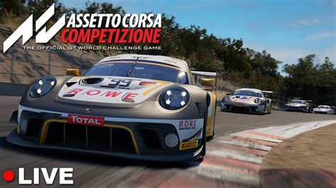 Assetto Corsa Competizione Us Cp Server Multiplayer Laguna Seca My