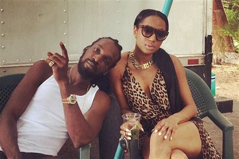 Gangsta For Life Artist Mavado Whose Real Name Is David Constantine Brooks And His Wife Monique