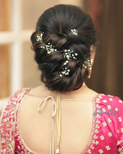 Indian Wedding Hairstyles Long Hair