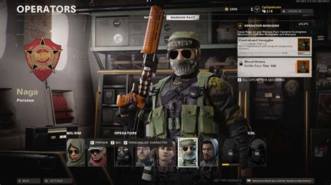 Operators Skin Guide For Call Of Duty Black Ops Cold War Black Ops