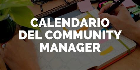 Calendario Del Community Manager Para El 2023