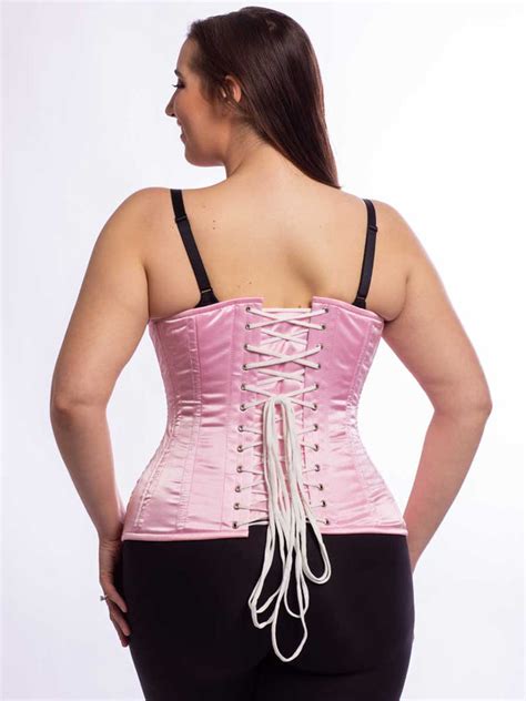 hourglass curve longline silky satin corset cs 426 orchard corset