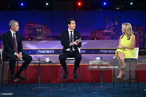 Harold Ford Jr Jesse Watters And Dana Perino Onstage During 2022