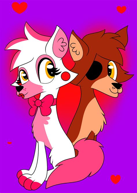 Foxy X Mangle By Juliawidel On Deviantart