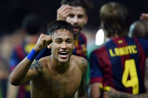 Neymar Goal Clinches Barcelonas Champions League Final Victory Over