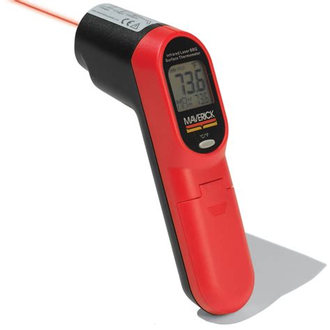 The Instant Read Infrared Surface Thermometer Hammacher Schlemmer