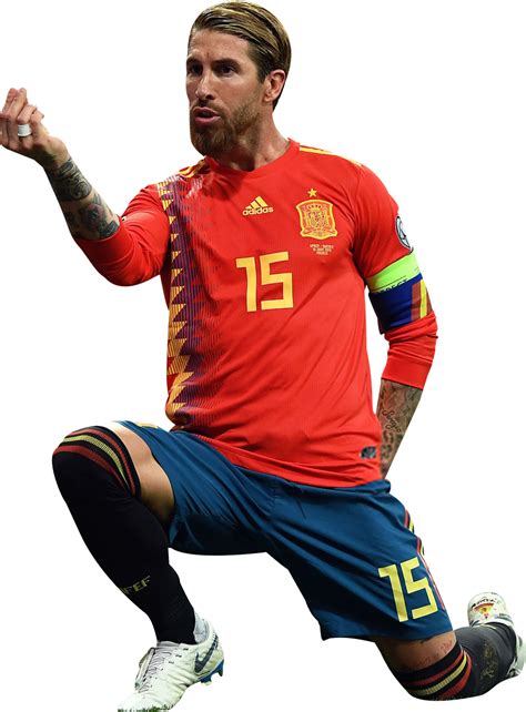 Including transparent png clip art, cartoon, icon, logo, silhouette. Sergio Ramos football render - 58821 - FootyRenders