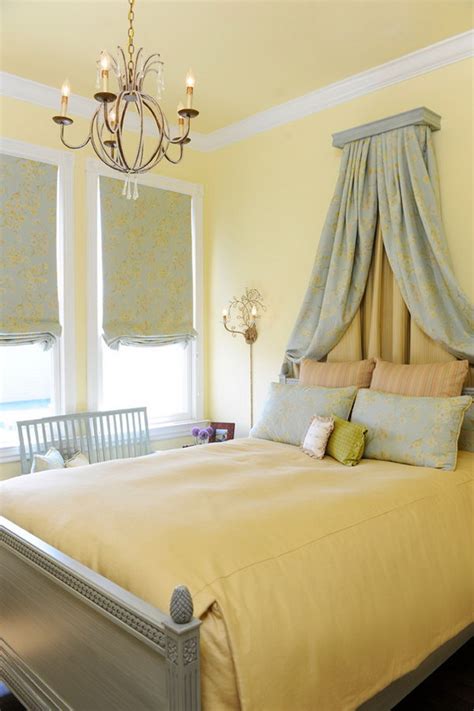 Add delicate patterns to a pastel color to create an antique feel. 45 Beautiful Paint Color Ideas for Master Bedroom - Hative