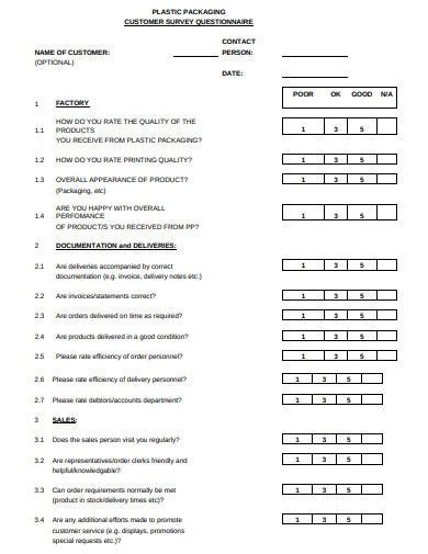 The customer satisfaction survey template includes six key drivers of satisfaction: 23+ Customer Questionnaire Templates in Google Docs | Pages | PDF | Word | Free & Premium Templates