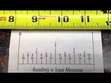 Reading tape measure with fractions is slightly difficult for a beginner so this detailed tutorial on tape measure marks will help you. Image result for how to read a tape measure | Tape reading, Tape measure, Learn woodworking