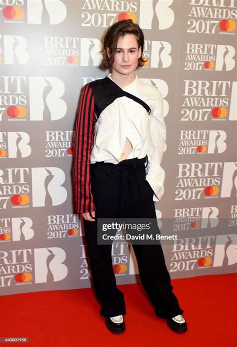 Only Heloise Letissier Attends The Brit Awards 2017 At The O2 Arena
