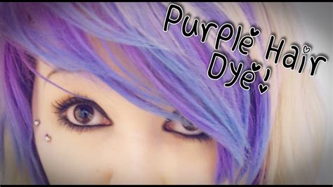 My Hair Dye Recipe Light Purple Dye Youtube