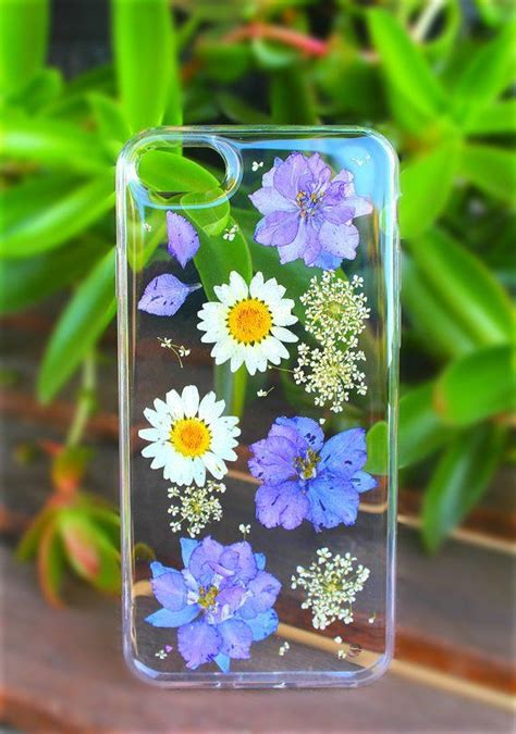 Purple Passion Flower And Daisy On Samsung Galaxy S21 S10 Etsy