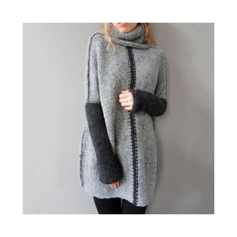 New Long Sweater Dresses Women Autumn And Winter Sweater Dresses