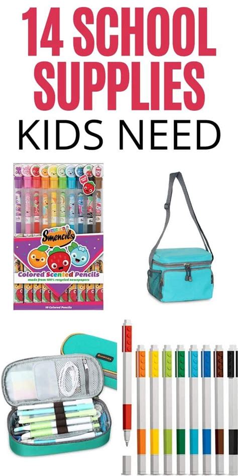 Whats On The Back To School Supplies List For Your Kids Grab These