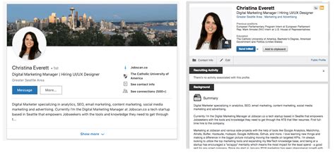 Linkedin Profile Summaries That We Love And How To My XXX Hot Girl