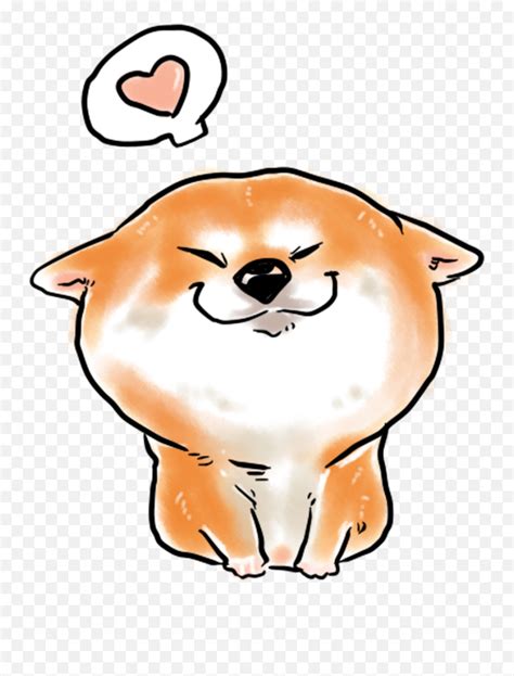 Cute Animal Shiba Inu Cartoon Png And Free Transparent Png Images