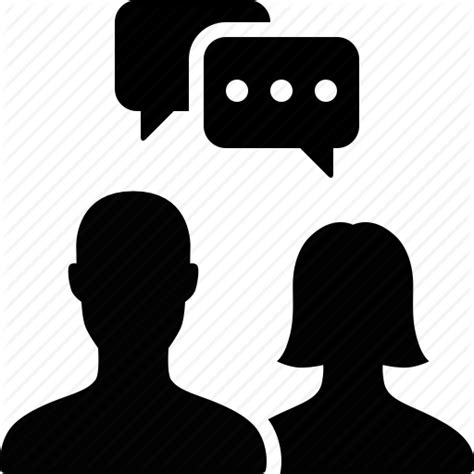 People Talking Icon Png 93525 Free Icons Library