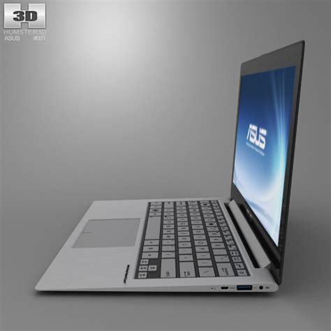 How to check laptop or pc serial number or product id (no software). Asus Zenbook UX21 3D model - Hum3D