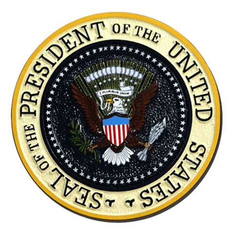 Us Presidential Wooden Seal Plaques And Podium Emblem Logos
