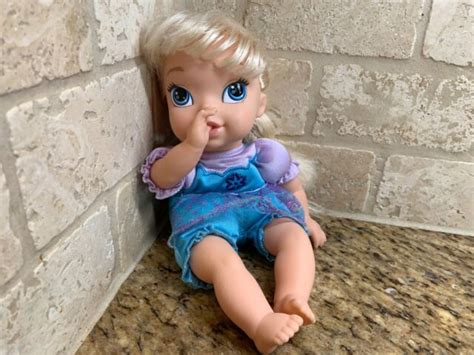 Disney Princess Frozen My First Baby Elsa Doll Toddler 12 Vinyl Soft