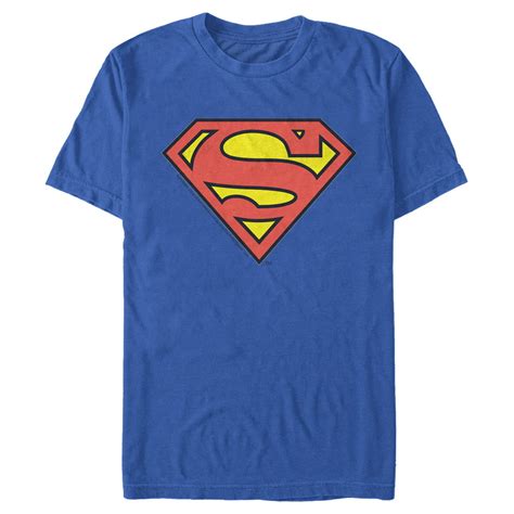 Superman Mens Superman Logo Classic T Shirt