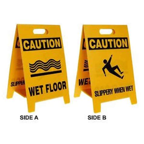 Brady Corporation 92280 Caution Reversible Floor Stands S