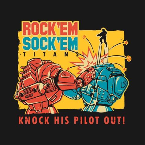 Rockem Sockem Titans By Bwartwork Titanfall Ript Apparel Titans