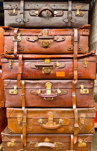 Stacked Suitcases Stock Photo Download Image Now Istock