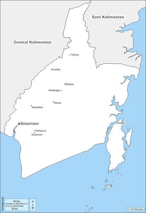 Inspirasi Populer South Kalimantan Map