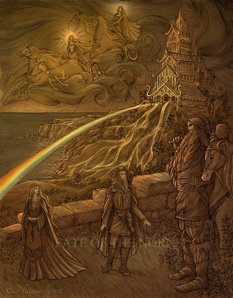 The Fortification Of Asgard By Natasailincic On Deviantart Mitologia