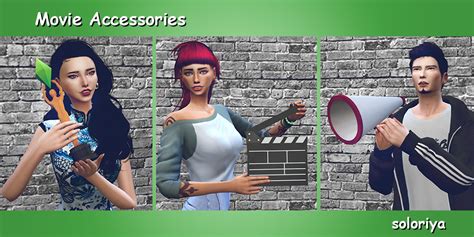 Soloriya Movie Accessories Sims 4