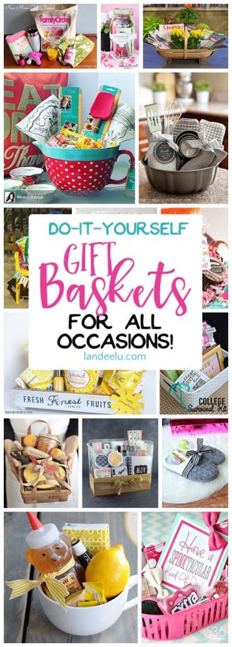 Our gift basket ideas show you how easily they can be personalized for fantastic gift basket ideas. Do it Yourself Gift Basket Ideas for All Occasions - landeelu.com