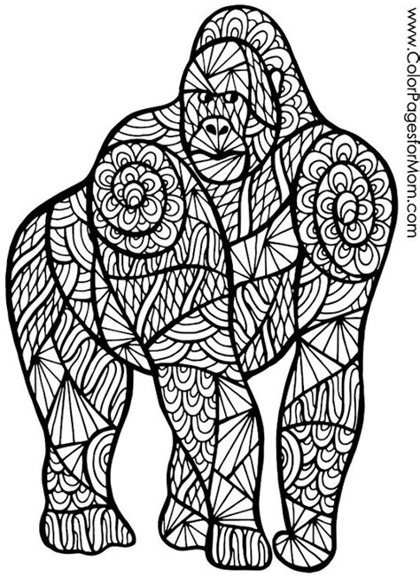 Animals 66 Advanced Coloring Pages Artofit