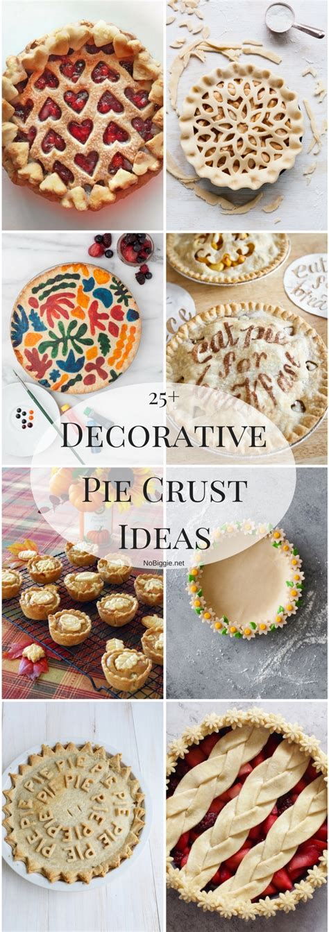 Trim the excess dough around the sides, tuck the dough under the edge, and crimp the edges using the index finger knuckle on one hand and the thumb and index finger. 25+ Decorative Pie Crust Ideas