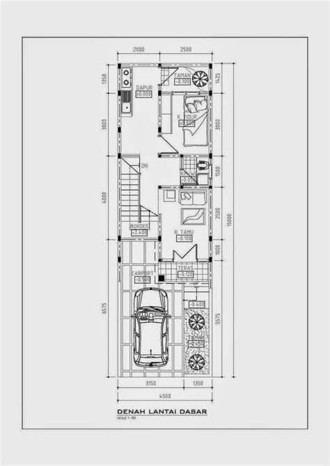 See more of rumah minimalis 2 lantai lebar 5 meter desain jadi on facebook. Desain Rumah Minimalis Lebar 4 Meter