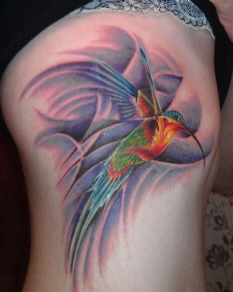 Hummingbird tattoo can be synonymous with hope, charm, joy, vigor, and energy. Hummingbird In Flight (2) tattoo