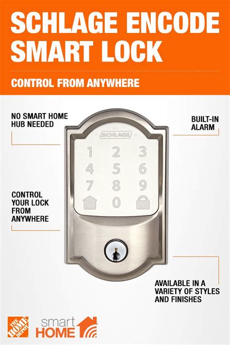 Remotely Manage Your Lock With The Schlage Encode Smart Wifi Deadbolt