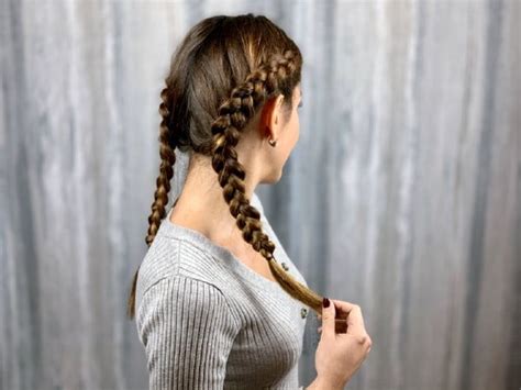 Double Dutch Braid Hairstyle Video Tutorial Diy And Crafts