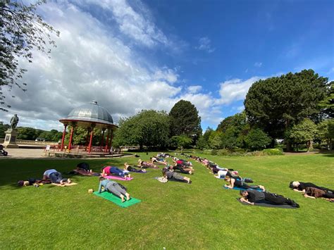 Yoga In The Park With Heather Yoga Saltaire Festival