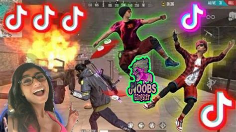Today Funny Tik Tok Video Free Fire Noobs Gangster😏😏😏 Youtube