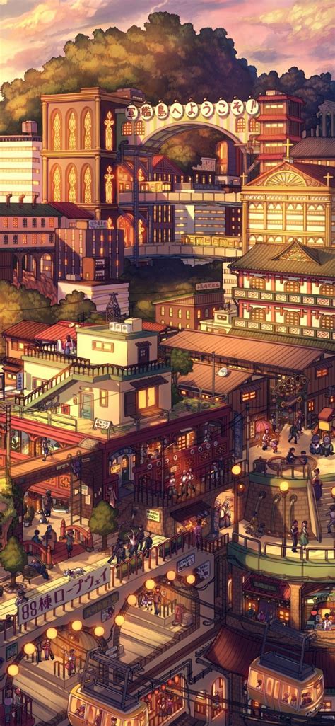 Top 81 Anime Town Wallpaper Best Incdgdbentre