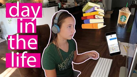 Day In The Life Of A Teen Homeschool Style Youtube