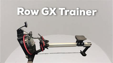 Life Fitness Row Gx Trainer Rowing Machine Youtube
