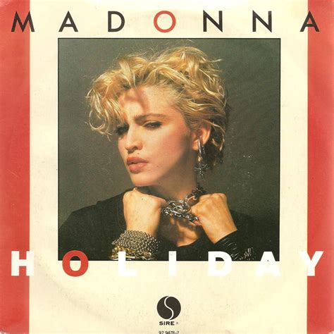 Holiday Madonna Hit Single Lyrics Jellybean Curtis