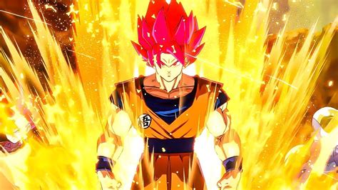 Ultimate Goku Super Saiyan Dios En Dragon Ball Fighterz Youtube
