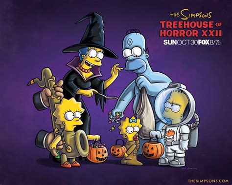 Thesimpsonsfan Les Simpsob Simpsons Treehouse Of Horror Simpsons Art Simpsons Halloween