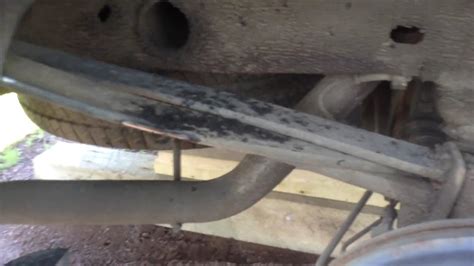 Broken Leaf Spring On 2010 Gmc Sierra Youtube