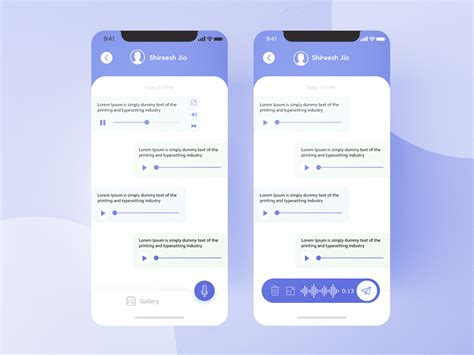 Voice Chat App Ui Design Figma By Balvant Ahir On Dribbble